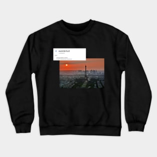 Wanderlust Crewneck Sweatshirt